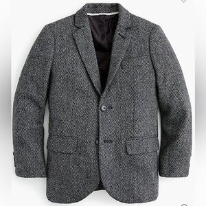 J Crew Crewcuts Ludlow Jacket Blazer Sport Coat Tweed Wool Herringbone Boys 7